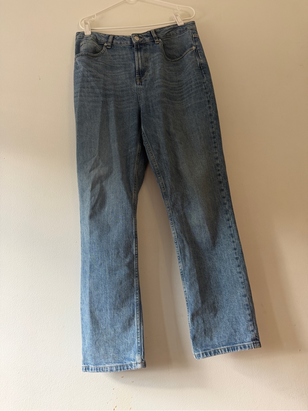 ASOS Light Blue Straight Leg Jeans